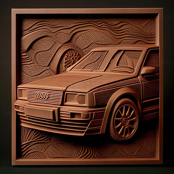 3D модель Audi RS 2 (STL)